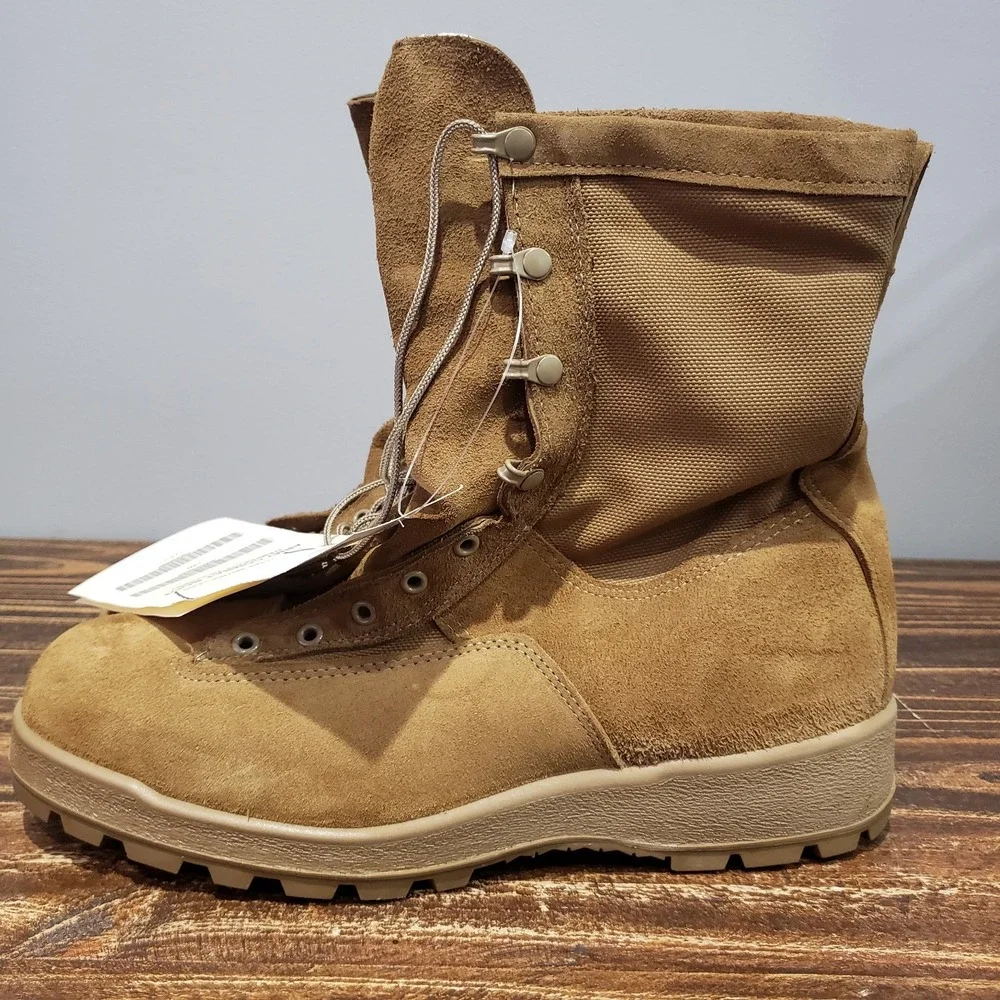 McRae Combat Boots Men 13W 18-D-1034 Tan Like New Tactical Vibram Desert US Army